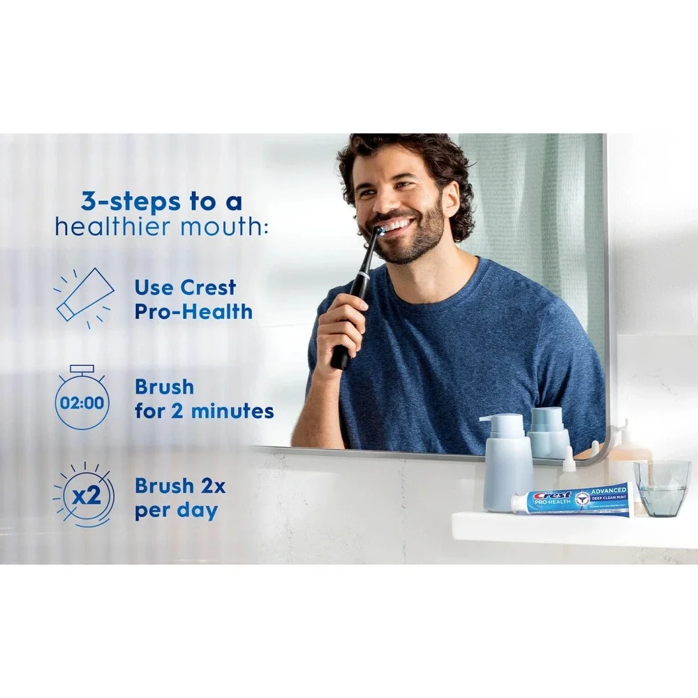 Crest Pro Health Advanced Toothpaste Deep Clean Mint 5 Pack 5.9oz Each